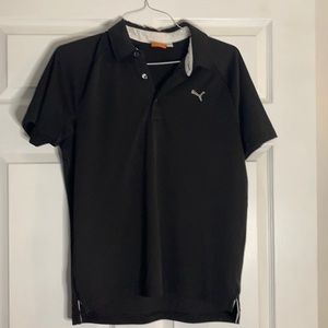 Black Puma Golf Polo Size Small